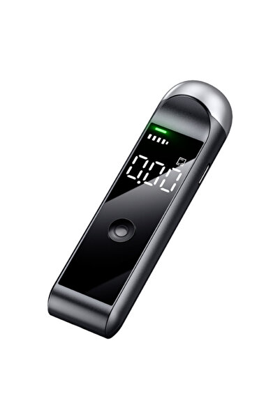 DVYEN Taşınabilir Dijital Nefes Sensörü Alkolmetre | Şarjlı LED Göstergeli Mi...