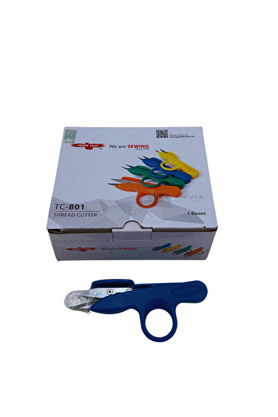 Onur Avuç İçi Yaylı İplik Temizleme Makası (Şıkşık) 12 cm – Plastik Saplı (12...