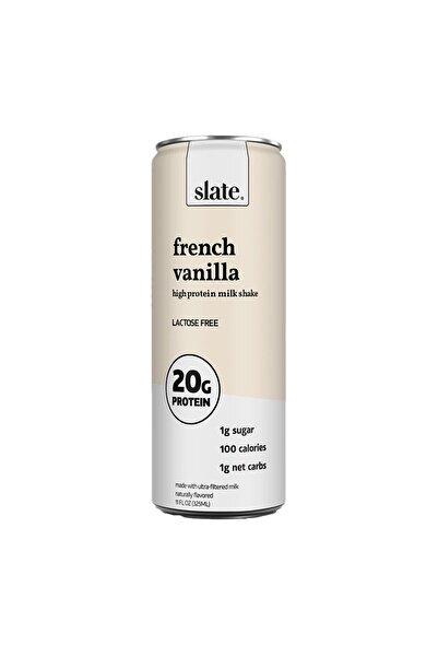 Slate Milk بروتين سلات جاهز بنكهة الفانيليا الفرنسية 11 أونصة