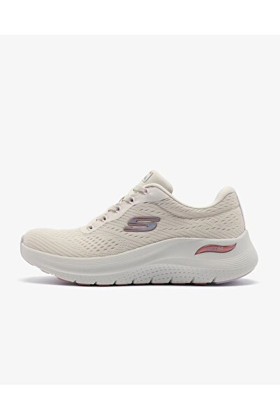 SKECHERS Beige Arch Fit 2.0 Women's Sports Shoes