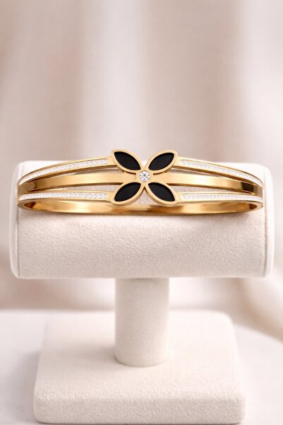 NO BRAND KADIN ÇELİK KELEPÇE BİLEKLİK