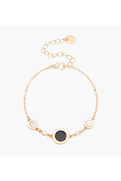 Lifestyle سوار مزين بالمعدن