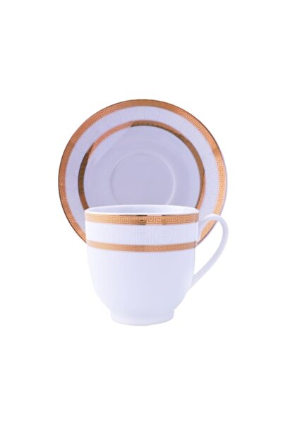 Malooki Coffee Cup Set, 6 Cups + 6 Saucers, 881