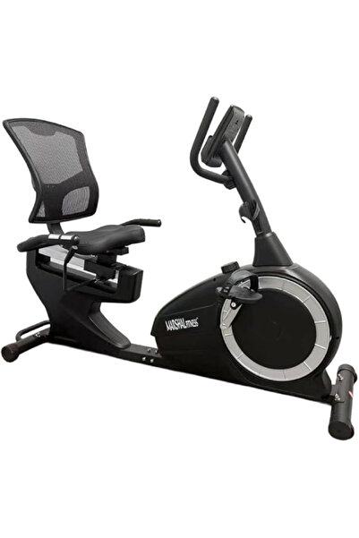 Marshal Fitness Recumbent Exercise Bike with 8-Level Magnetic Resistance