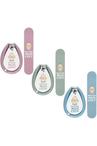 Beter Kit Unghiera si Pila Manicure Baby, Diverse Culori, 1 Bucata