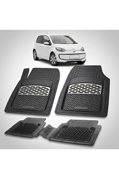 TEAMCAR Covorașe compatibile cu Volkswagen e-Up 2013-2023, argintii