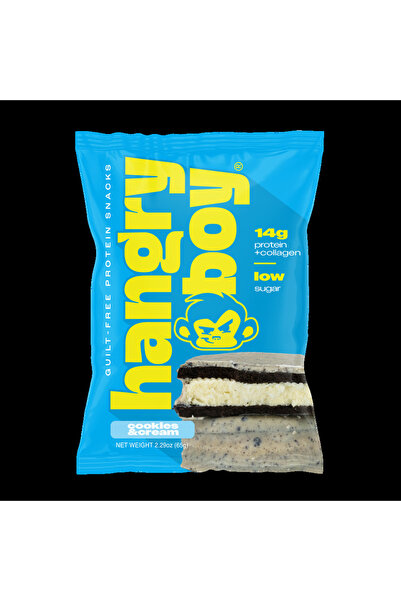 Hangryboy كوكيز بروتين بنكهة الكوكيز والكريمة 65 غرام