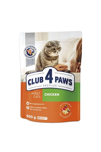 Club4Paws Club 4 Paws Cat - Hrană uscată premium - Pui - 900 g