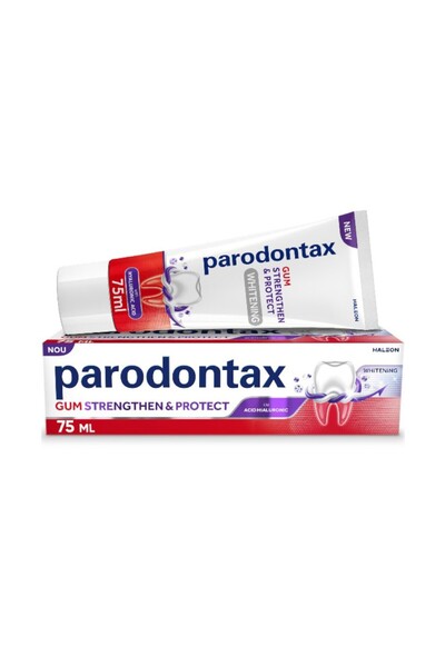 Parodontax Set of 2 x Toothpaste with Hyaluronic Acid, Gum Strengthen and Pro...