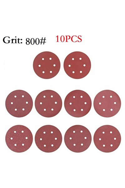 Choice12 ورق صنفرة 800 حبيبة، 9 بوصات، 225 مم، ورق صنفرة بستة ثقوب، 40-2000 ح...