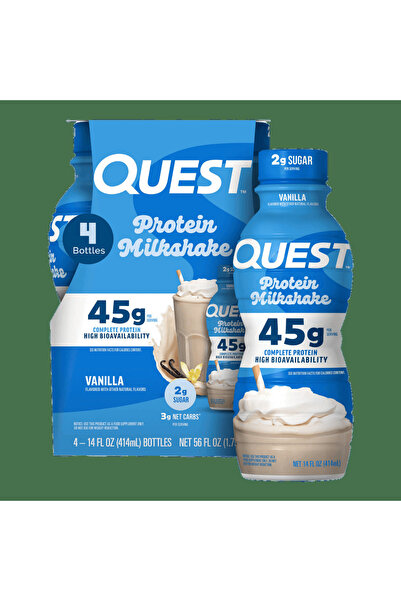 Quest بروتين جاهز للشرب بنكهة الفانيليا 45 غ 14 أونصة