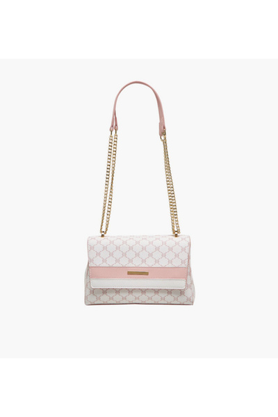 SASHA Kodes Printed Crossbody Bag with Chain Strap