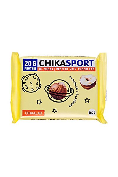 CHIKALAB بروتين حليب شيكا سبورت مع البندق 100 غرام