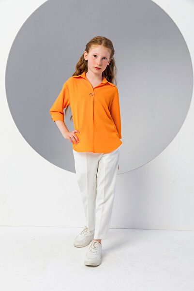 incity Κοριτσίστικη Μπλούζα με Λεπτομέρεια Καρφίτσας - Νέο Προϊόν