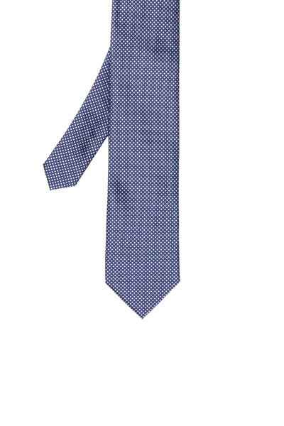 Network Lacivert Desenli Kravat