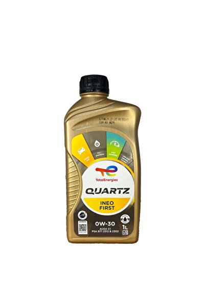 TOTAL Quartz Ineo First 0W30 1 Lt Partiküllü Motor Yağı ORJİNAL ÜRÜN GARANTİSİ