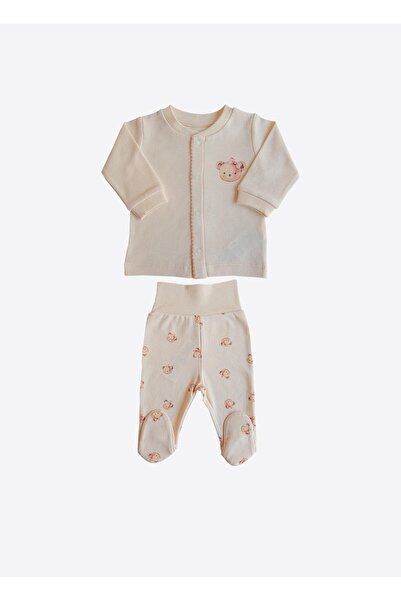 kitikate Organic Kate Front Snap Set of 2 Natural