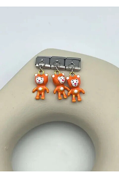 BİJU YILMAZ سحر نومي بحرف فضي فولاذي برتقالي - 25crm44