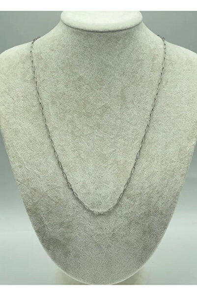 BİJU YILMAZ Steel chain necklace 60 cm - 25znc02