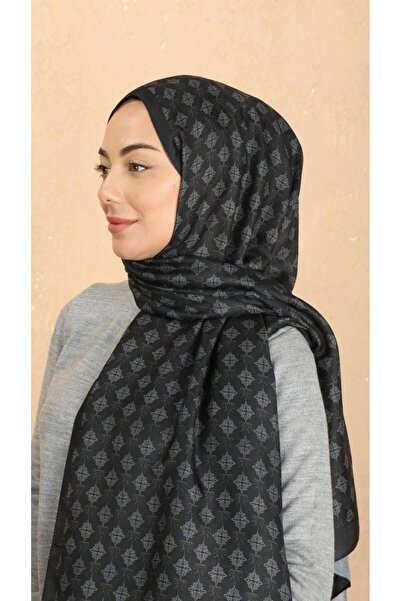 locella Koza Pamuk Şal Siyah