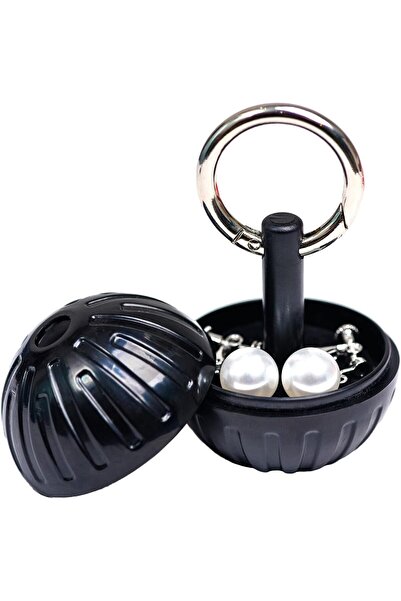 Arabest حامل حلقات مفاتيح - صندوق مجوهرات محمول للسفر، علبة تخزين رياضية، علب...