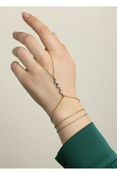 BİJU YILMAZ شاحمران من الفولاذ المطلي بالذهب - 25shm03