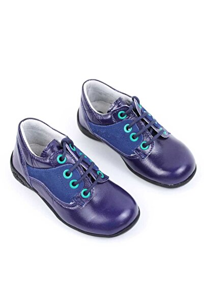 tino Pantofi casual, de copii , din piele naturala 2635-BLEUMARIN