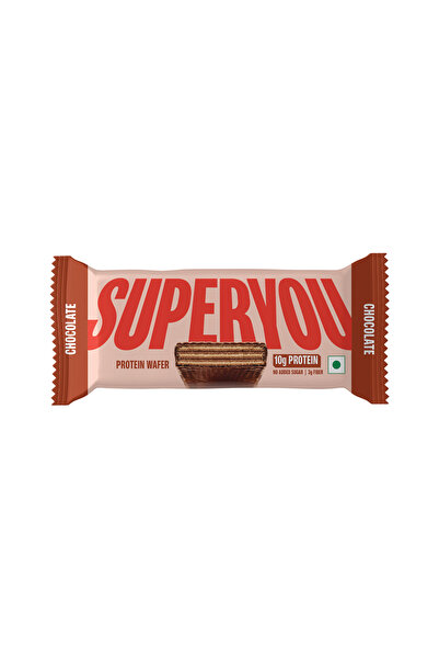 Superyou رقائق بروتين بنكهة الشوكولاتة والفول السوداني 40 غرام