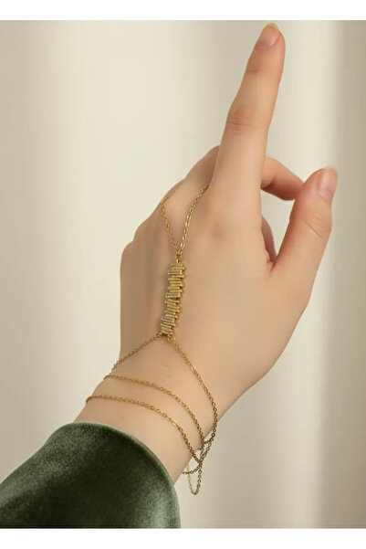 BİJU YILMAZ شاحمران ذهبي من الفولاذ - 25shm10