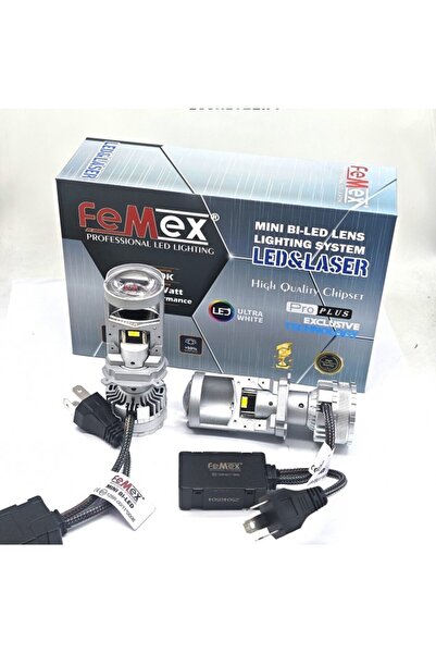 FEMEX Pro H4 Mini Bi-Led 50W Kendinden Mercekli