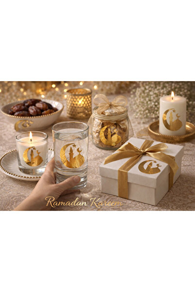 Alaa Butik Online Ramazan Altın Ayna Vinil Etiket / Sticker | Hilal Cami | 4 ...