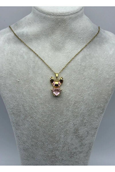 BİJU YILMAZ قلادة كوالا من الفولاذ الذهبي - 25-ctr354