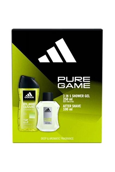 adidas Men's Gift Box Game, After Shave Lotion 100 ml, Shower Gel 250 ml