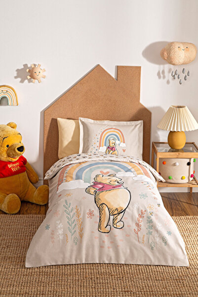 Özdilek Winnie The Pooh Rainbow Disney Lisanslı Bebek Nevresim Takımı
