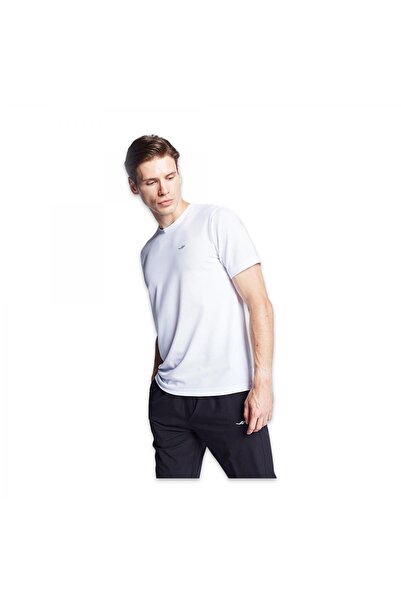 Lescon 26S-1298-26B Short Sleeve T-Shirt White Men's T-Shirt