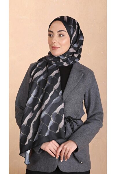 locella Koza Pamuk Şal Siyah