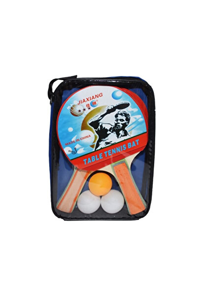 DanyCris Ping pong paddles + 3 balls, 1 set/case