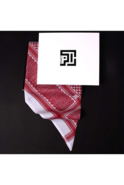 RAKEZ Men's red shemagh