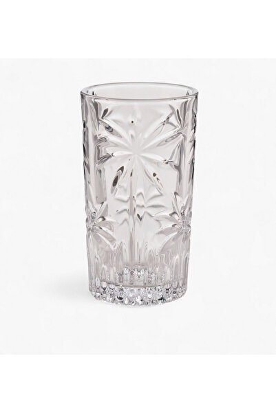 Lifestyle Palm Textured Highball Glass