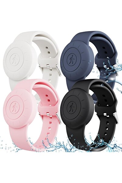 Arabest Children's waterproof AirTag bracelet, Airtag children's watch invisi...