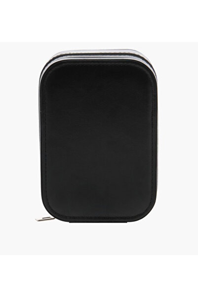 Lifestyle Zip-Around Vanity Case with LED Mirror - 16 x 11 x 6 cms