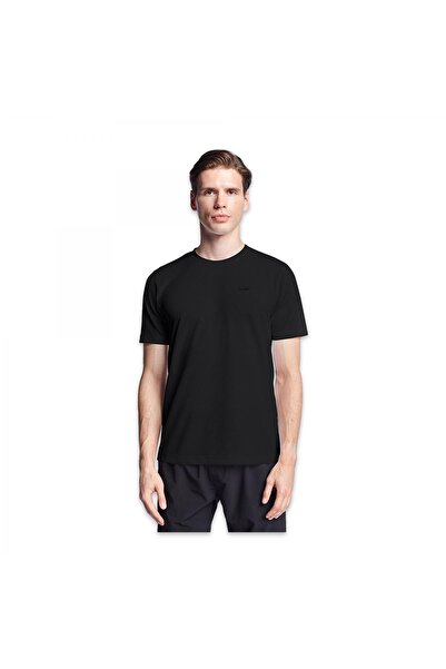 Lescon 26S-1298-26B Kısa Kol T Siyah Erkek T-Shirt
