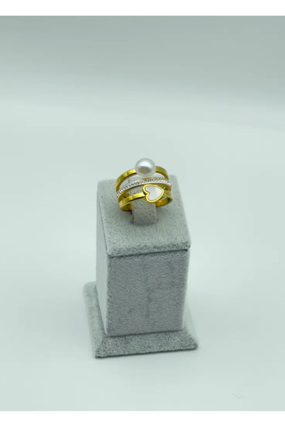BİJU YILMAZ Steel gold ring - 25yzk72