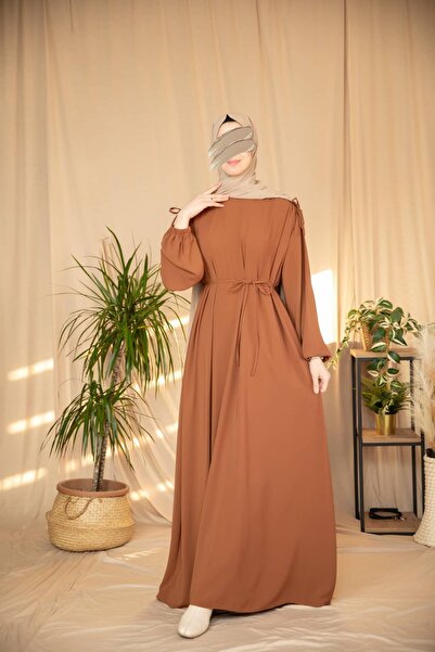 Nissra Ankanoor Shoulder Tunnel Detailed Dress Anka255063