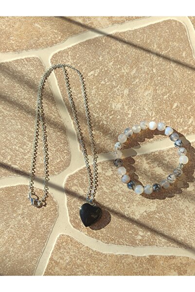 KapadokyaButik مجموعة أساور من حجر العقيق