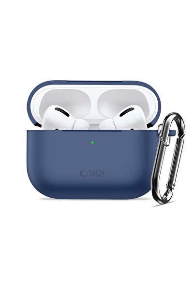 Tech-Protect Silicone Case for AirPods Pro 3, Navy Blue