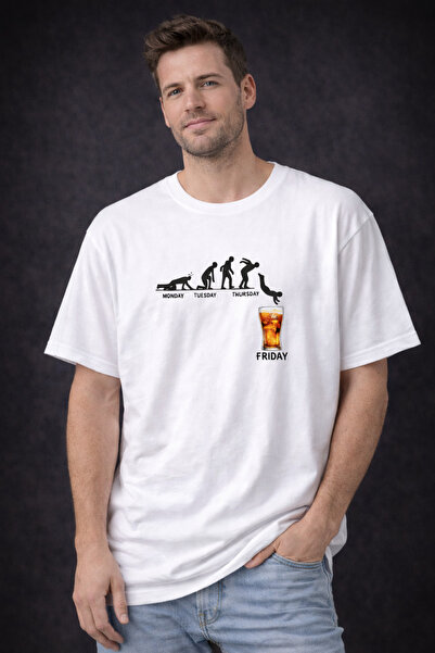 Me&On WEAR Oversized 100% Cotton Unisex T-Shirt – Just Be Good, Emoji and Fri...