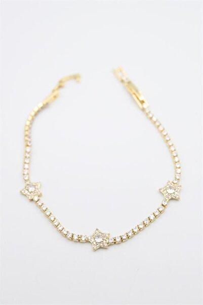 MENESSA سوار VIP بحجر النجمة - ذهبي