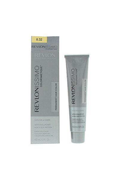 Revlon , Revlonissimo Colorsmetique, Permanent Hair Dye, 8.32 Light Golden Pe...