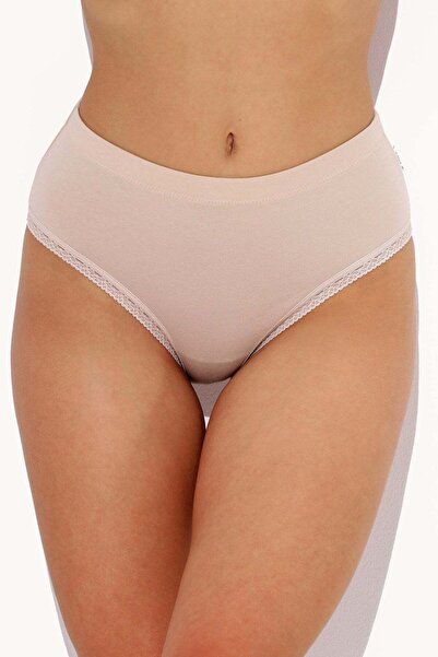 Piera Classic high-rise cotton pantyhose Nude CECILIA S1798